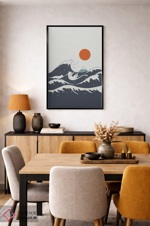 تابلو دکوراتیو منظره گربه شماره ۵۵-الف اثر لیم هنگ سوی - D5B