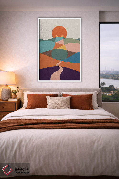 تابلو مدرن منظره گربه شماره ۶۵ اثر لیم هنگ سوی - D2W