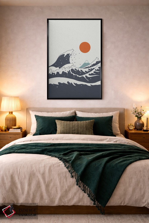 تابلو دکوراتیو منظره گربه شماره ۵۵-ب اثر لیم هنگ سوی - D4B