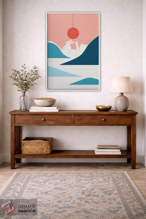 تابلو دکوراتیو منظره گربه شماره ۴ اثر لیم هنگ سوی - D3W