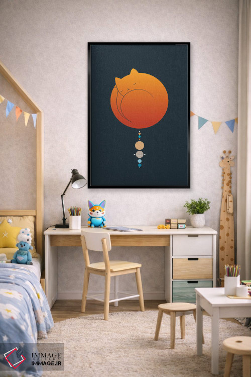 تابلو دکوراتیو منظره گربه شماره ۶۶ اثر لیم هنگ سوی - D2B