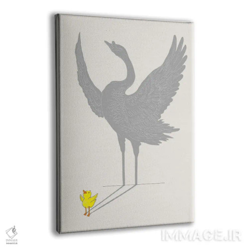 تابلو دکوراتیو روزی اثر لیم هنگ سوی - نمای پرسپکتیو محصول