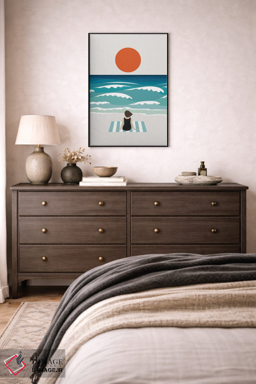 تابلو دکوراتیو منظره گربه شماره ۶۲ اثر لیم هنگ سوی - D3B