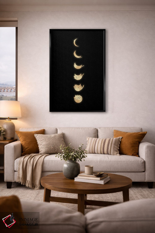 تابلو دکوراتیو منظره گربه شماره ۵۷ اثر لیم هنگ سوی - D5B