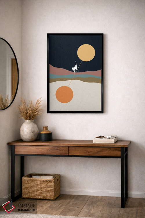 تابلو مدرن منظره گربه شماره ۵۶ اثر لیم هنگ سوی - D5B