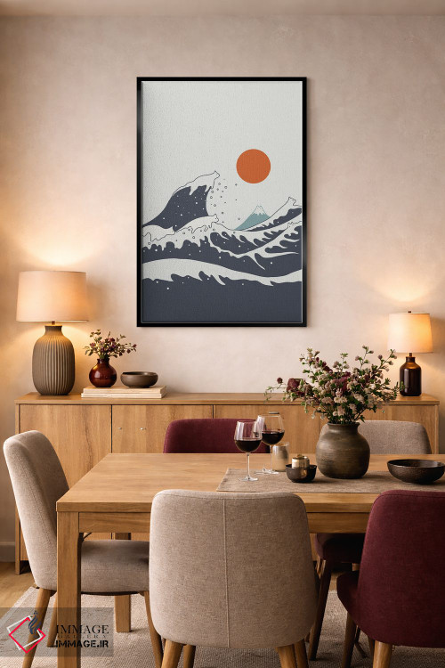 تابلو دکوراتیو منظره گربه شماره ۵۵-ب اثر لیم هنگ سوی - D5B