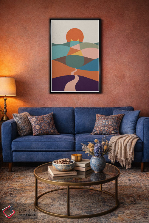 تابلو مدرن منظره گربه شماره ۶۵ اثر لیم هنگ سوی - D4B