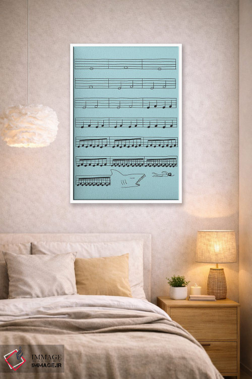 تابلو دکوراتیو بسیار آرام و تهدیدآمیز اثر لیم هنگ سوی - D1W