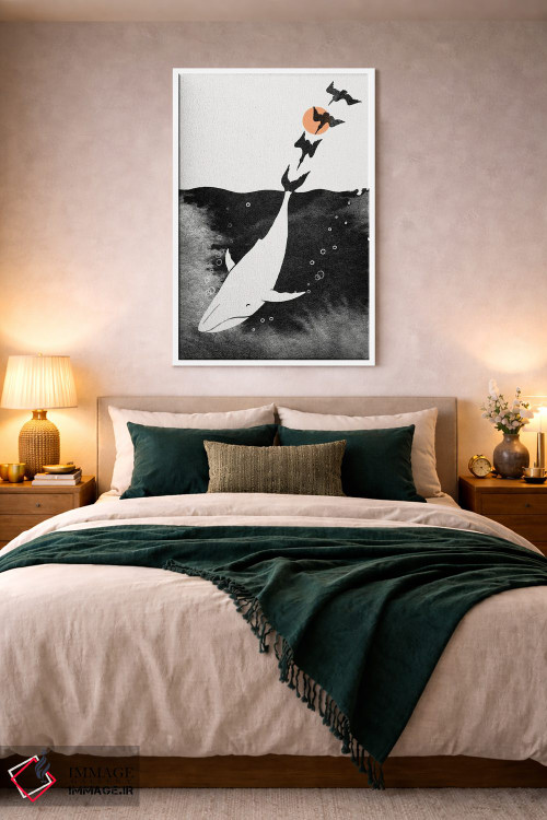 تابلو دکوراتیو غرق شدن در خوشبختی اثر لیم هنگ سوی - D3W