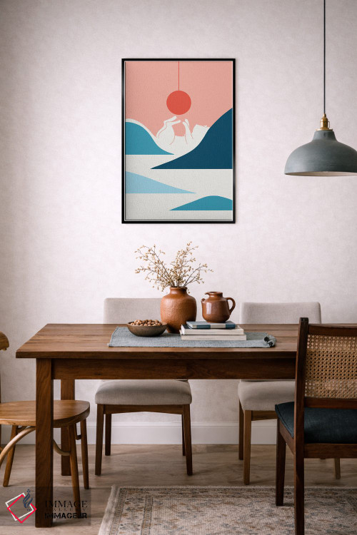 تابلو دکوراتیو منظره گربه شماره ۴ اثر لیم هنگ سوی - D5B