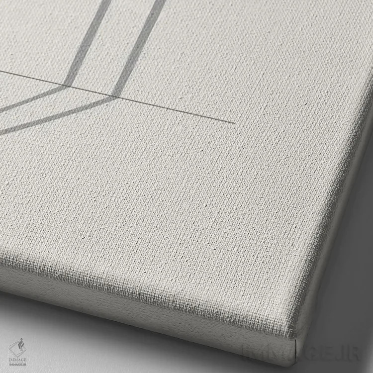 تابلو دکوراتیو روزی اثر لیم هنگ سوی - نمای نزدیک بافت بوم