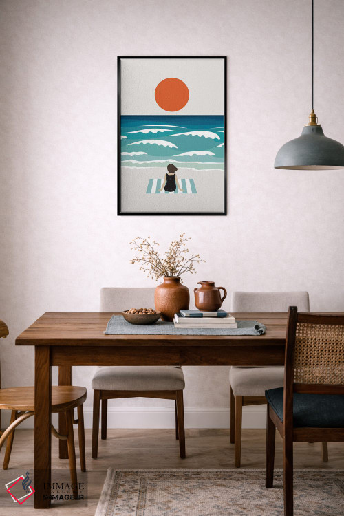 تابلو دکوراتیو منظره گربه شماره ۶۲ اثر لیم هنگ سوی - D6B