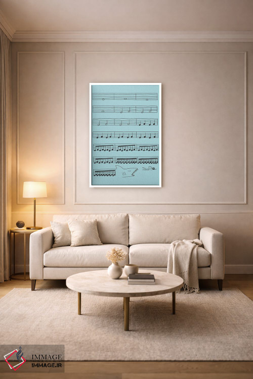 تابلو دکوراتیو بسیار آرام و تهدیدآمیز اثر لیم هنگ سوی - D3W