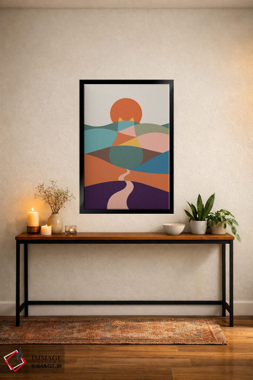 تابلو مدرن منظره گربه شماره ۶۵ اثر لیم هنگ سوی - D5B