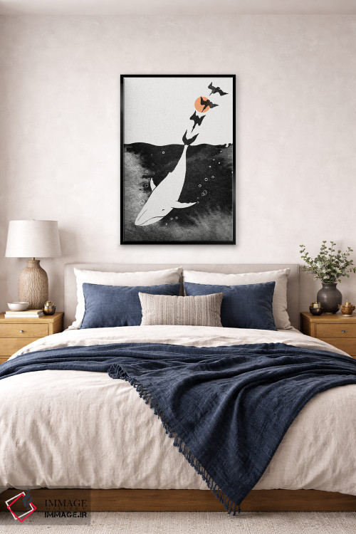 تابلو دکوراتیو غرق شدن در خوشبختی اثر لیم هنگ سوی - D6B