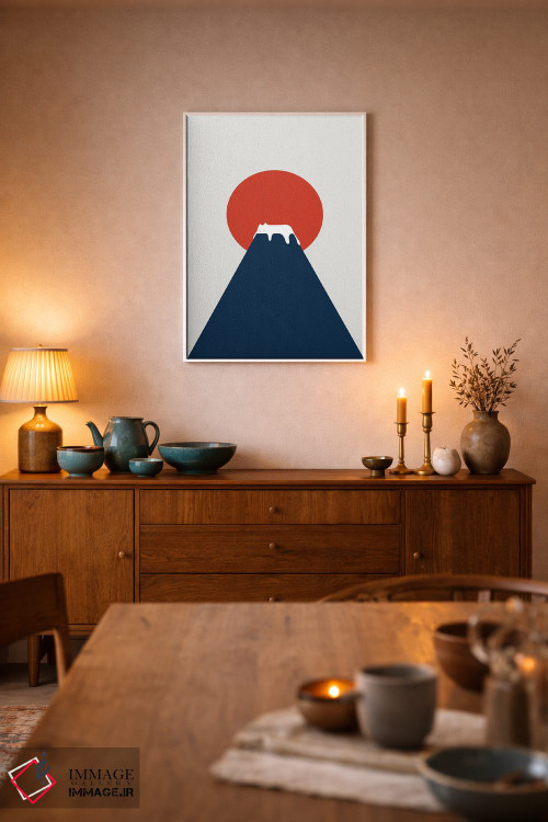 تابلو مینیمال منظره گربه شماره ۵ اثر لیم هنگ سوی - D5W