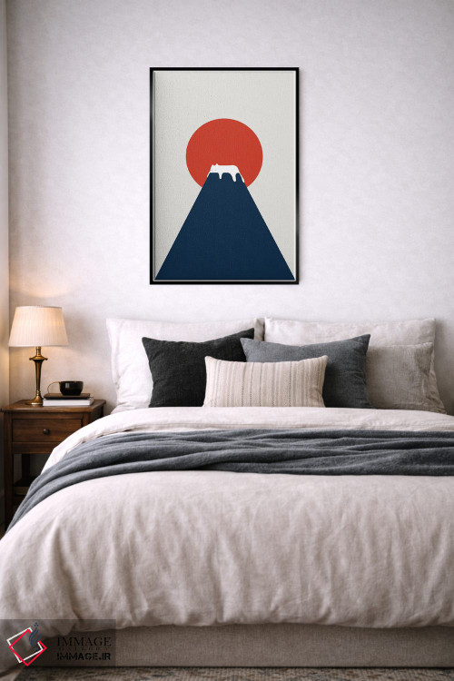 تابلو مینیمال منظره گربه شماره ۵ اثر لیم هنگ سوی - D6B