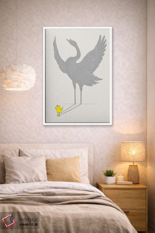 تابلو دکوراتیو روزی اثر لیم هنگ سوی - D1W