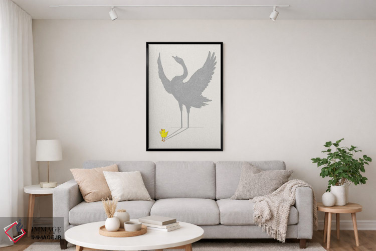 تابلو دکوراتیو روزی اثر لیم هنگ سوی - D4B