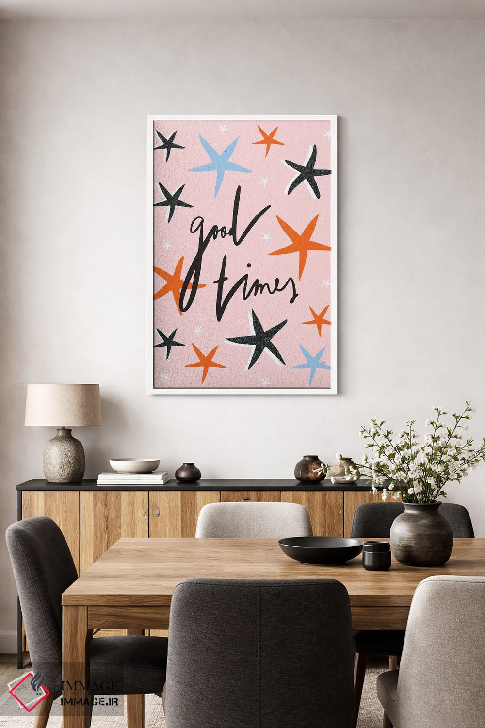 تابلو دکوراتیو لحظات خوب اثر لیندا گوبتا - D2W