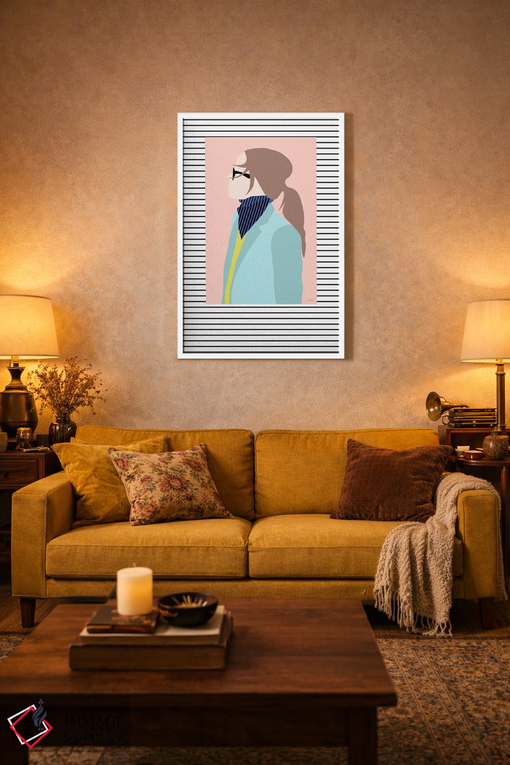 تابلو مینیمال مد خیابانی اثر لیندا گوبتا - D2W