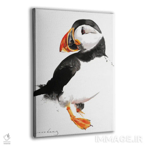 تابلو دکوراتیو پافین اثر سو بنگ لیم - نمای پرسپکتیو محصول