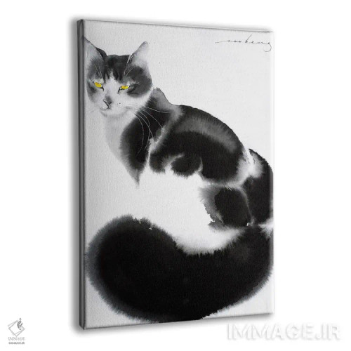 تابلو دکوراتیو ظرافت مخملی اثر سو بنگ لیم - نمای پرسپکتیو محصول