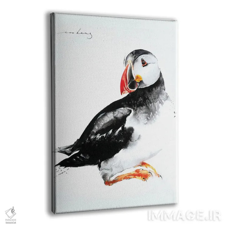 تابلو دکوراتیو زمان استراحت اثر سو بنگ لیم - نمای پرسپکتیو محصول