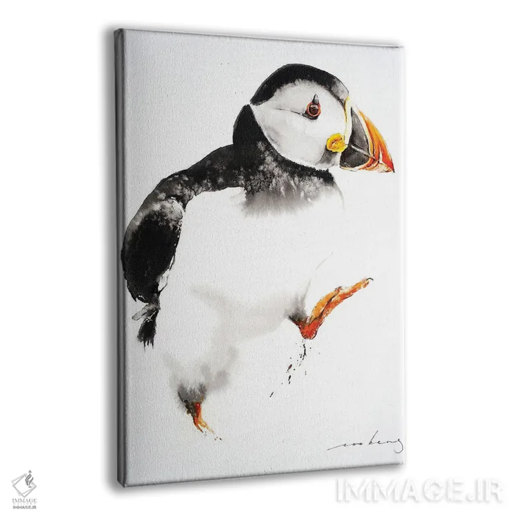 تابلو دکوراتیو قدم اول بهتر اثر سو بنگ لیم - نمای پرسپکتیو محصول