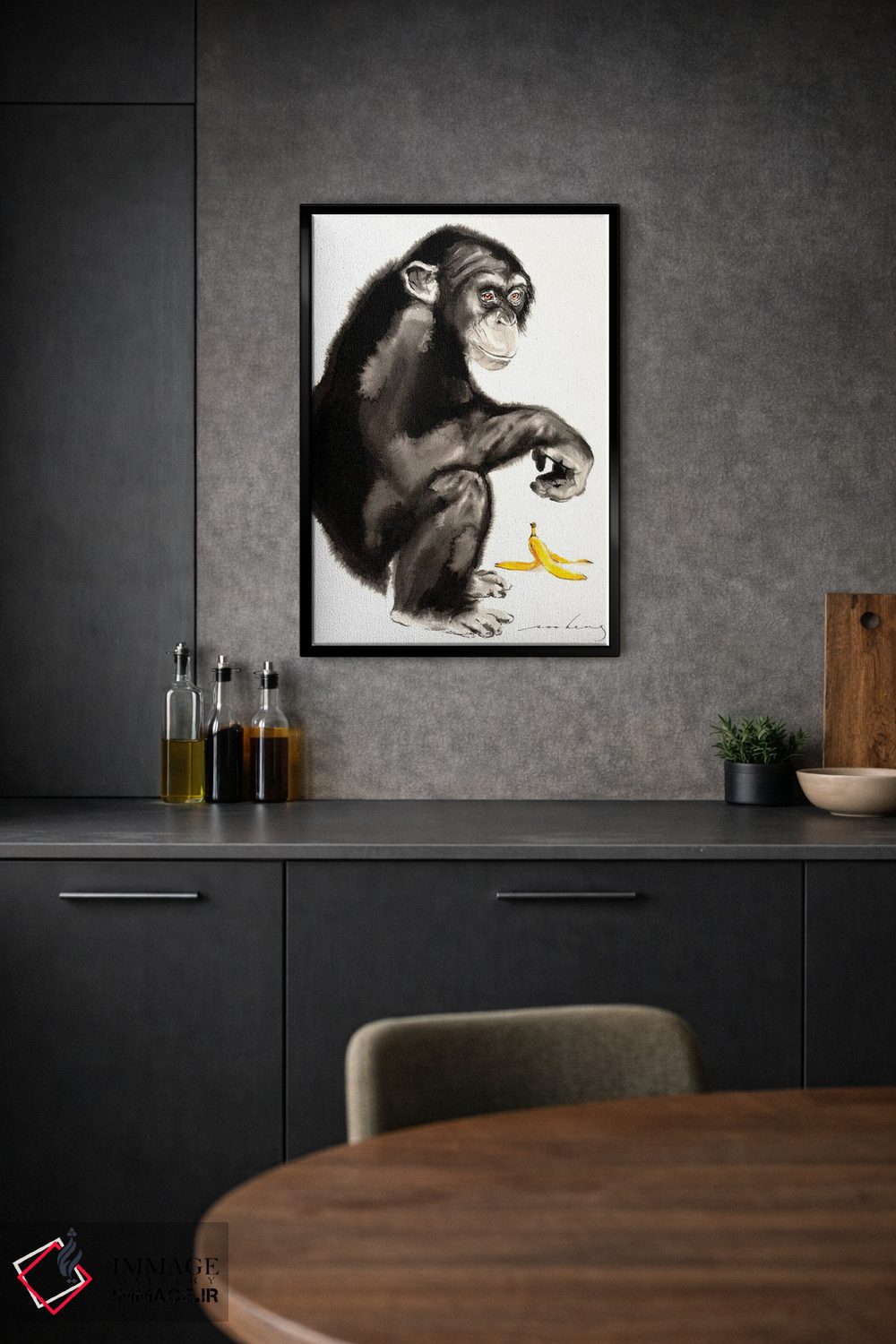 تابلو دکوراتیو کنج بازیگوشی ۲ اثر سو بنگ لیم - D2B