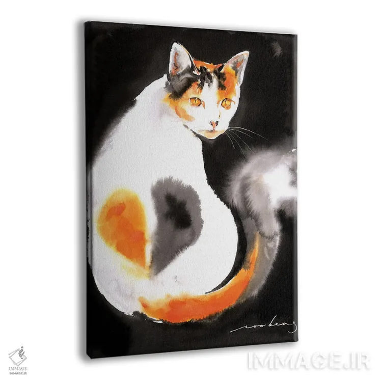 تابلو دکوراتیو نشان عشق ۲ اثر سو بنگ لیم - نمای پرسپکتیو محصول