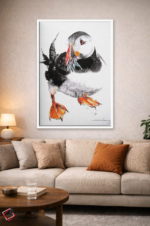 تابلو دکوراتیو فراوانی ماهی اثر سو بنگ لیم - D1W