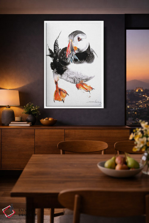 تابلو دکوراتیو فراوانی ماهی اثر سو بنگ لیم - D2W