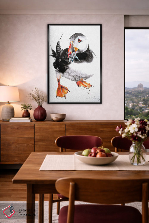 تابلو دکوراتیو فراوانی ماهی اثر سو بنگ لیم - D4B