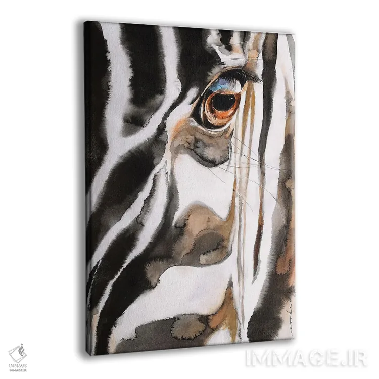 تابلو دکوراتیو خطوط II اثر سو بنگ لیم - نمای پرسپکتیو محصول