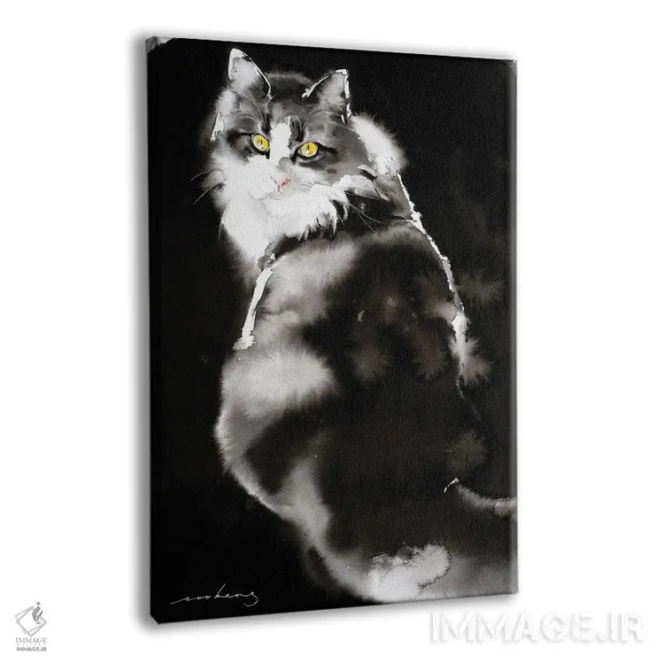 تابلو دکوراتیو دنبال من بیا اثر سو بنگ لیم - نمای پرسپکتیو محصول