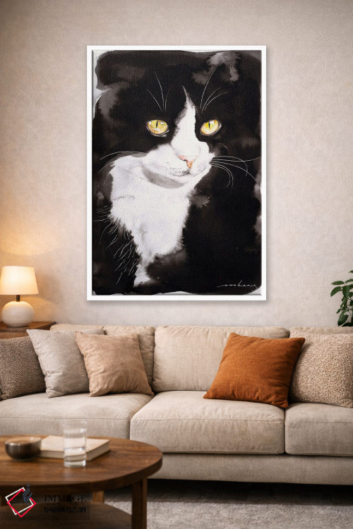 تابلو دکوراتیو پرتره من... اوو اثر سو بنگ لیم - D1W