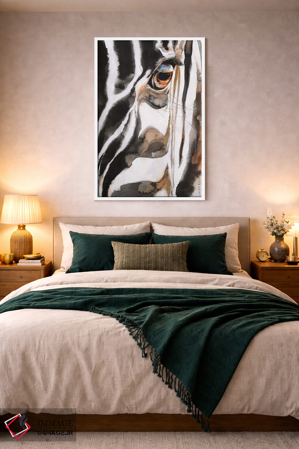 تابلو دکوراتیو خطوط II اثر سو بنگ لیم - D2W