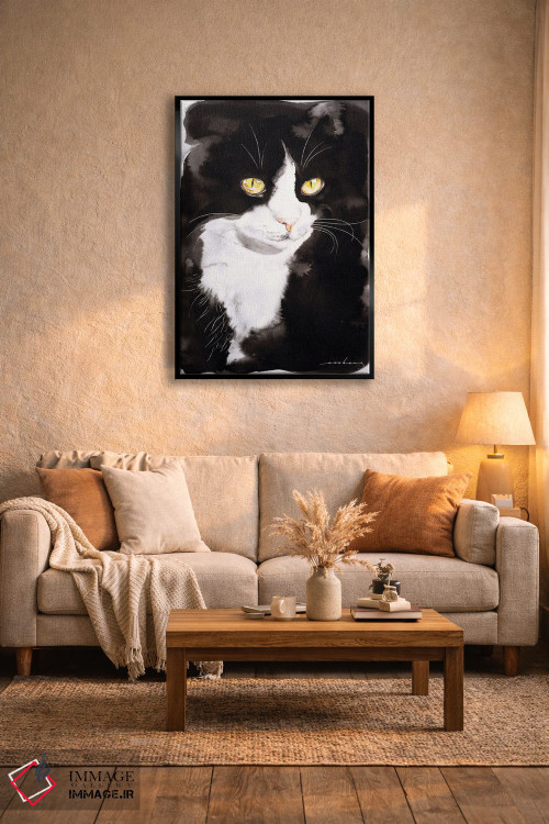 تابلو دکوراتیو پرتره من... اوو اثر سو بنگ لیم - D3B