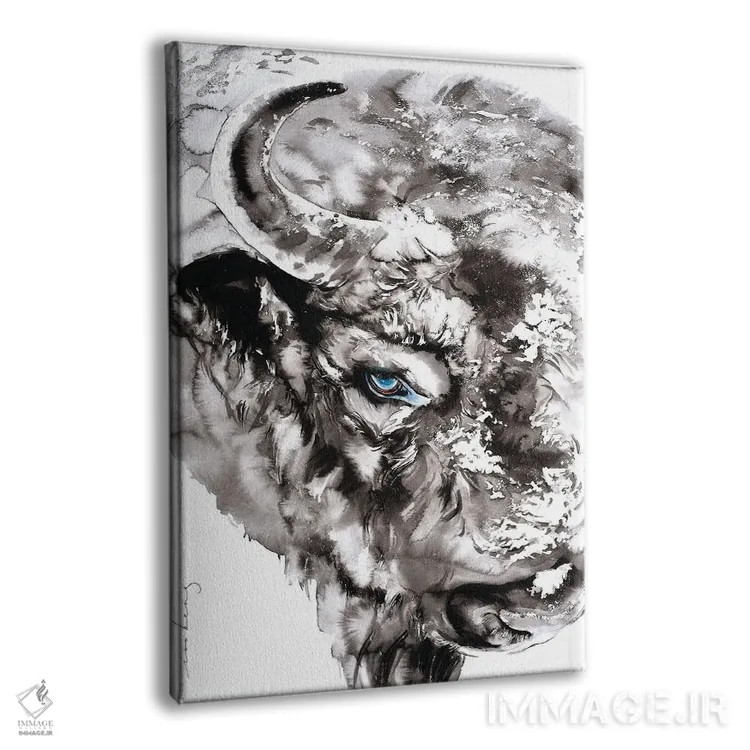 تابلو دکوراتیو نیو V اثر سو بنگ لیم - نمای پرسپکتیو محصول