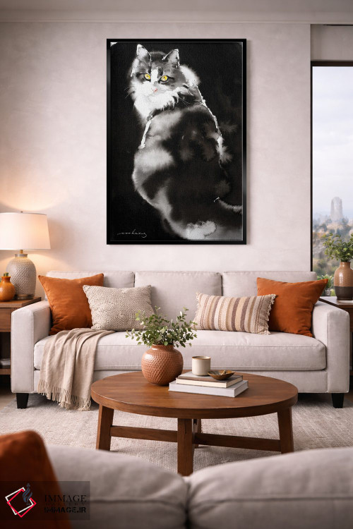 تابلو دکوراتیو دنبال من بیا اثر سو بنگ لیم - D2B