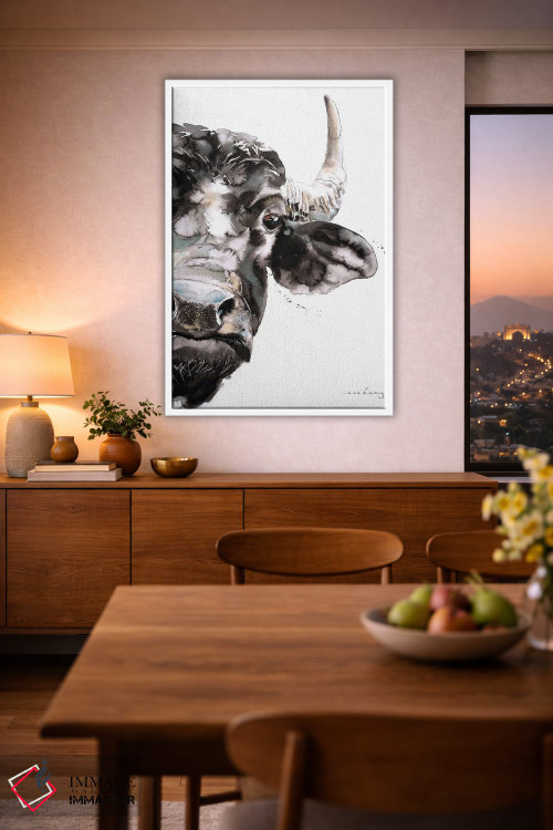 تابلو دکوراتیو نیو III اثر سو بنگ لیم - D1W