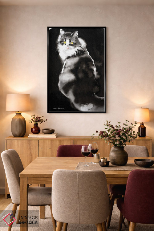 تابلو دکوراتیو دنبال من بیا اثر سو بنگ لیم - D4B