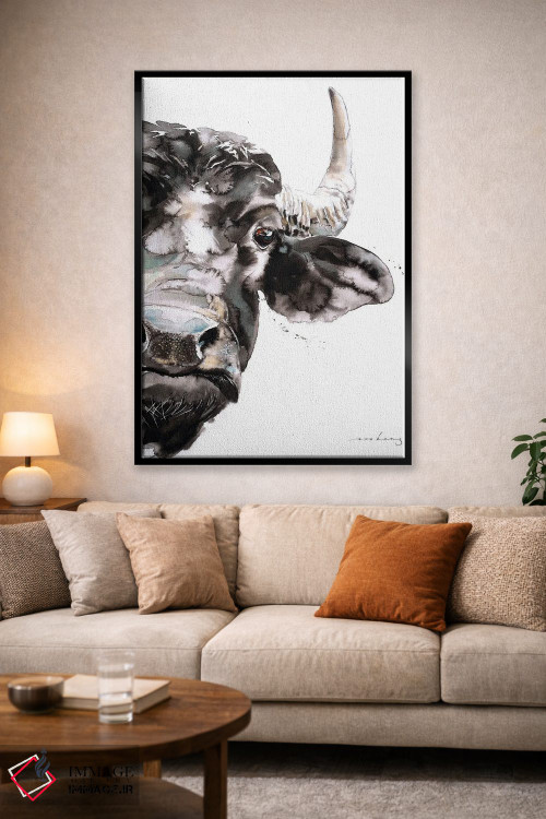 تابلو دکوراتیو نیو III اثر سو بنگ لیم - D2B