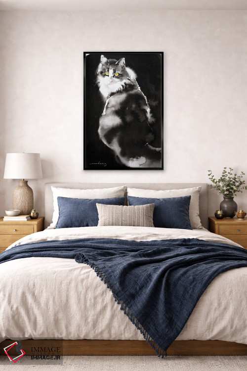 تابلو دکوراتیو دنبال من بیا اثر سو بنگ لیم - D5B