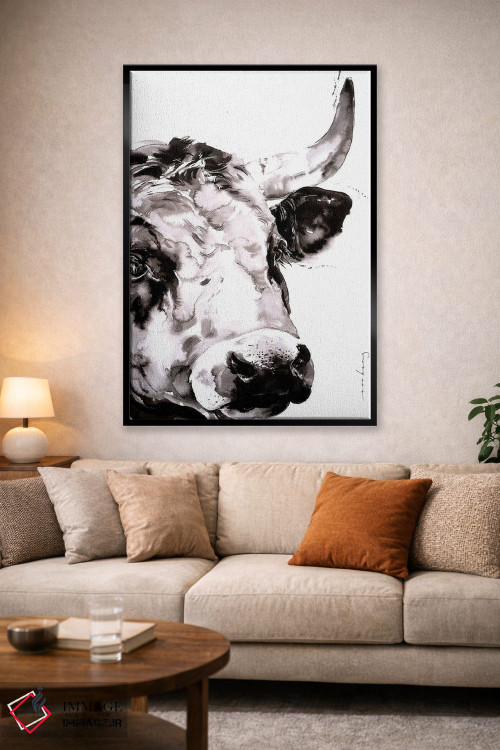 تابلو دکوراتیو نیو IV اثر سو بنگ لیم - D1B