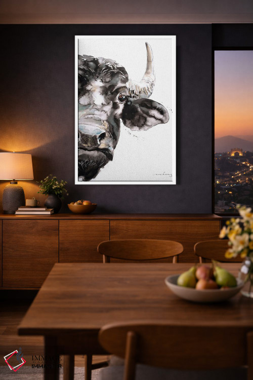 تابلو دکوراتیو نیو III اثر سو بنگ لیم - D4W