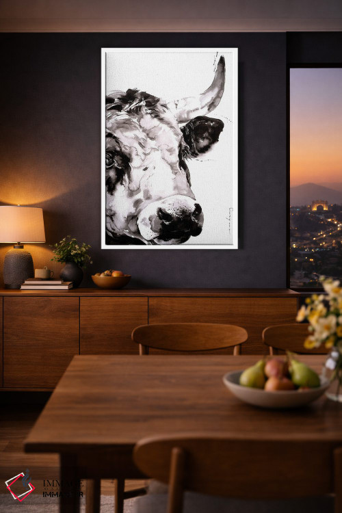 تابلو دکوراتیو نیو IV اثر سو بنگ لیم - D4W