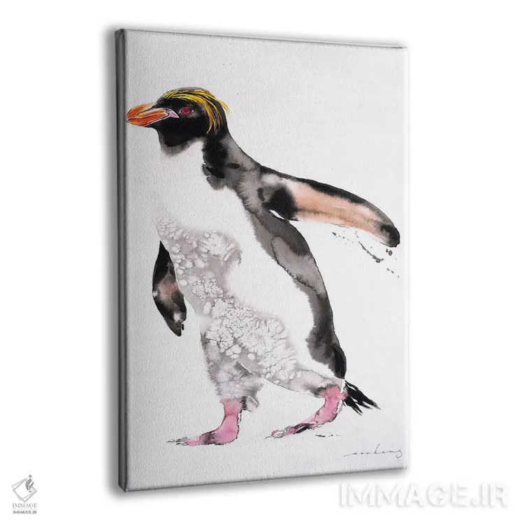 تابلو دکوراتیو گام های سلطنتی اثر سو بنگ لیم - نمای پرسپکتیو محصول