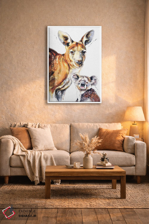 تابلو دکوراتیو دوستان استرالیایی II اثر سو بنگ لیم - D3W